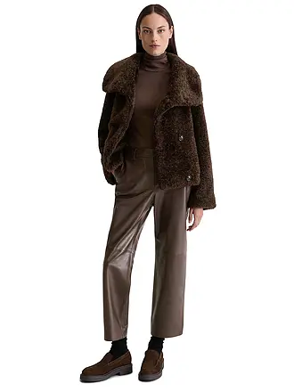 MARC O'POLO | Chaqueta de aspecto de piel |